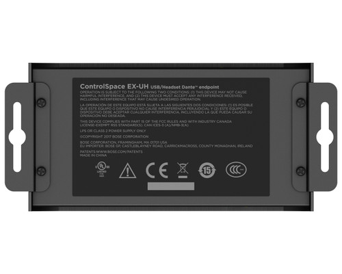 Bose Professional ControlSpace EX-UH Dante Under-Table Endpoint with USB (Discontinued)
