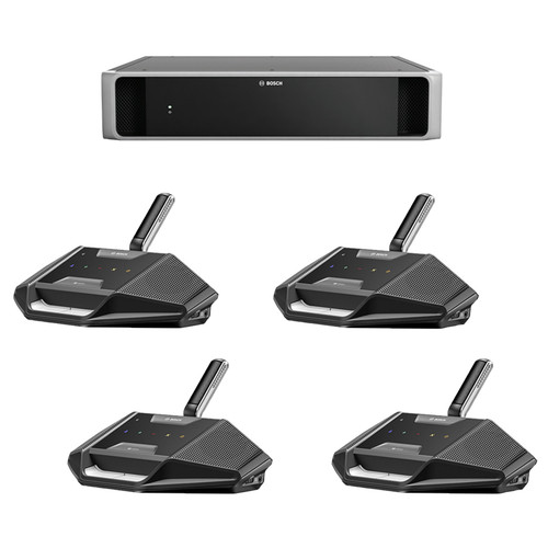 Bosch Dicentis Wired Conference System with 12 Voting Discussion Devices (Discontinued)