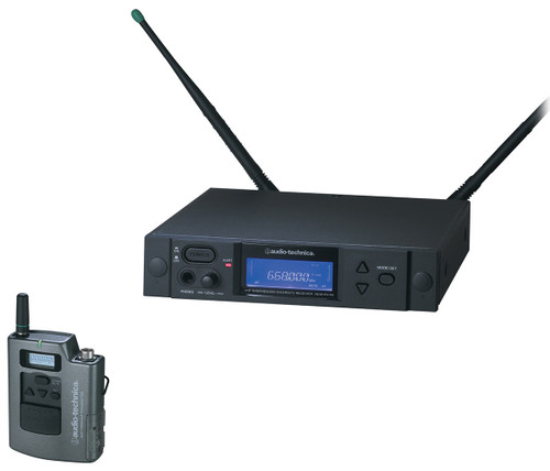 Audio-Technica AEW-4110a AEW-R4100 Receiver and AEW-T1000a UniPak Transmitter (Discontinued)