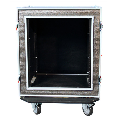 Gator G-TOUR SHK12 CA 12U Shock Audio Road Rack Case with Casters