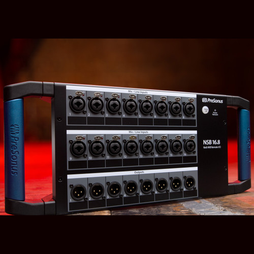 PreSonus NSB 16.8 16x8 AVB-Networked Stage Box with 16 Locking Mic/Line Inputs