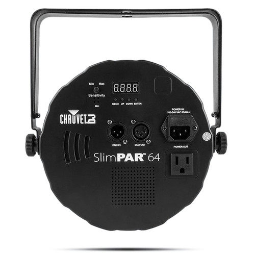 CHAUVET DJ Lighting Package with 4 SlimPAR 64 PAR Cans and Obey 3 Controller (Discontinued Components)