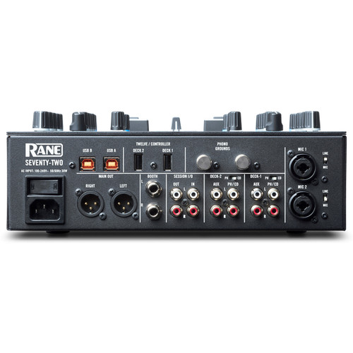 Rane DJ SEVENTY-TWO Battle-Ready 2-Channel DJ Mixer with Touchscreen and Serato DJ (Discontinued)