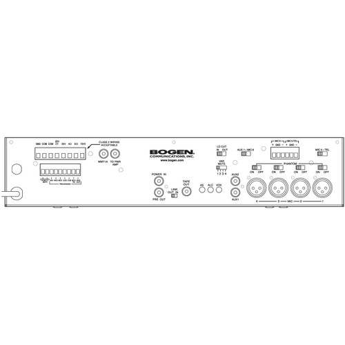Bogen Communications GS150D Gold Seal Series Amplifier (Discontinued)
