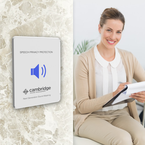 Counseling Center Patient Privacy and Sound Masking System by Cambridge