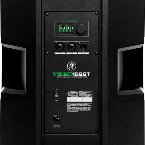 DJ Sound System with 2 Mackie Thump15BST 1300W 15" Powered Speakers and  Numark NS7III 4-Channel DJ Controller (Discontinued Components)