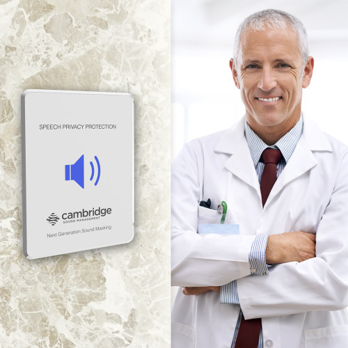 Pharmacy and Drugstore Patient Privacy and Sound Masking System by Cambridge