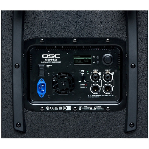 QSC KS112 12" 2000W Compact Powered Subwoofer
