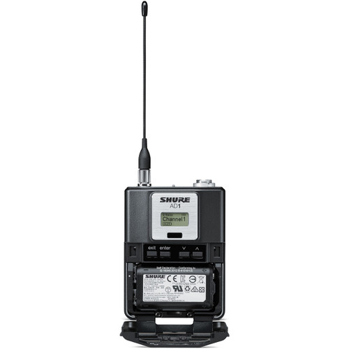 Shure AD1 Axient Digital Bodypack Transmitter with LEMO3 Connector