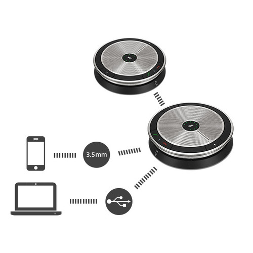 Sennheiser SP 220 UC Portable Dual Speakerphone for Unified Communications (Discontinued)