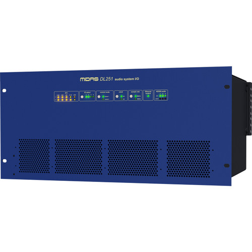 MIDAS DL251 Stagebox with 48 MIDAS Mic Preamps, 48-Inputs and 16-Outputs
