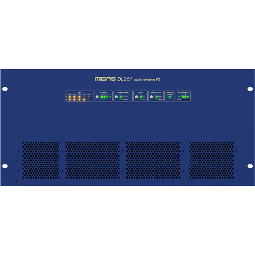 MIDAS DL251 Stagebox with 48 MIDAS Mic Preamps, 48-Inputs and 16-Outputs
