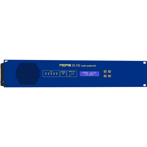 MIDAS DL152 Stagebox with 24 Outputs and Dual-Redundant AES50 Networking
