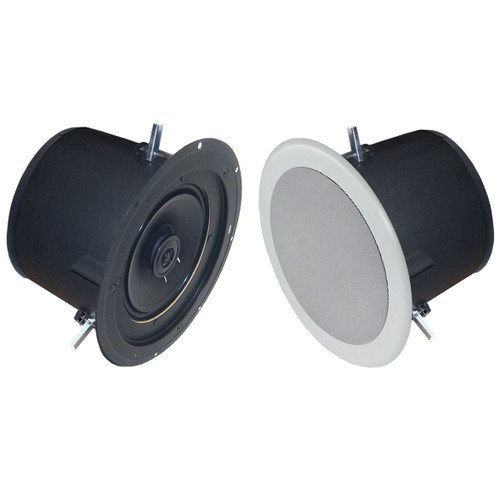 AMK DS82-A Self Amplified 8" Dante Enabled Ceiling Speaker Set - 1 Zone