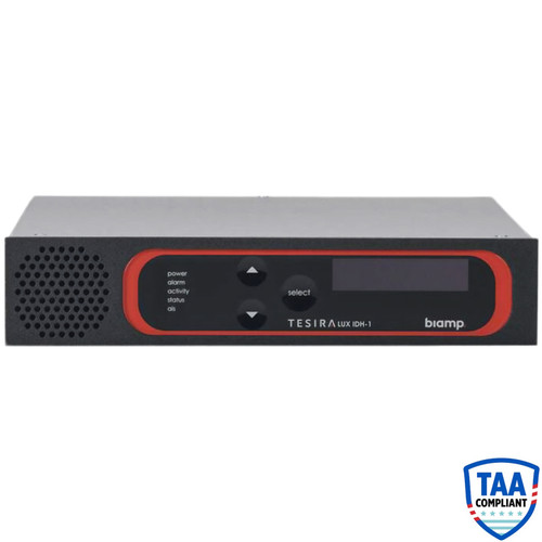 Biamp TesiraLUX IDH-1 AVB Video Encoder with HDMI 2.0 Port and DisplayPort 1.2