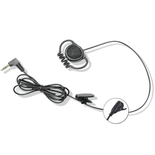 Eartec Scrambler 2-User SC-1000 2-Way Radio System with Loop Lapel PTT Headsets (Discontinued)