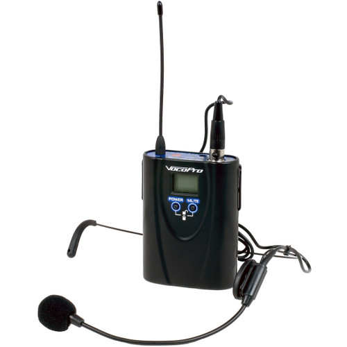 VocoPro UHF-5900-BP Headset and Bodypack for the UHF-5900 Wireless Microphone Systems (Discontinued)