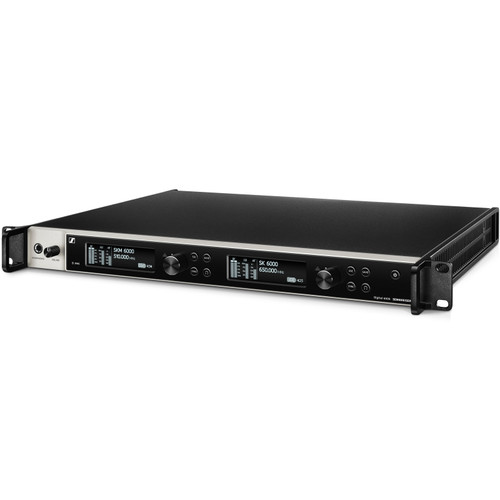 Sennheiser EM 6000 2-Channel Digital Wireless Receiver 244 MHz Switching Bandwidth