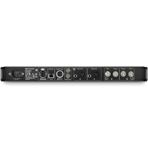 Sennheiser EM 6000 2-Channel Digital Wireless Receiver 244 MHz Switching Bandwidth