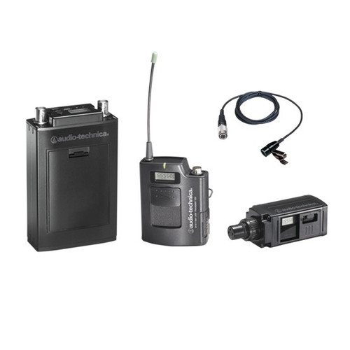Audio-Technica ATW-1813 Wireless System Camera Mount UHF Receiver, Bodypack/Plug on Transmitter (Discontinued)