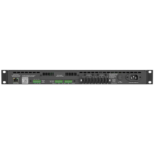AtlasIED DPA602 600W Networkable Multi-Channel Power Amplifier