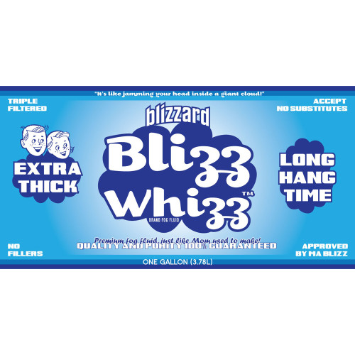 Blizzard Lighting Blizz Whizz FOG Fluid - Gallon (Discontinued)