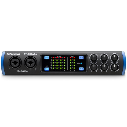 Presonus Studio 68c Ultra High Definition USB-C Compatible Audio Interface (Discontinued)