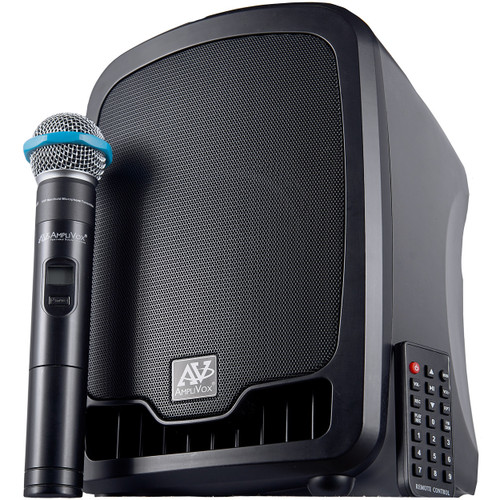 AmpliVox SW725 Wireless Portable Media Player PA System with Handheld Microphone (Discontinued)
