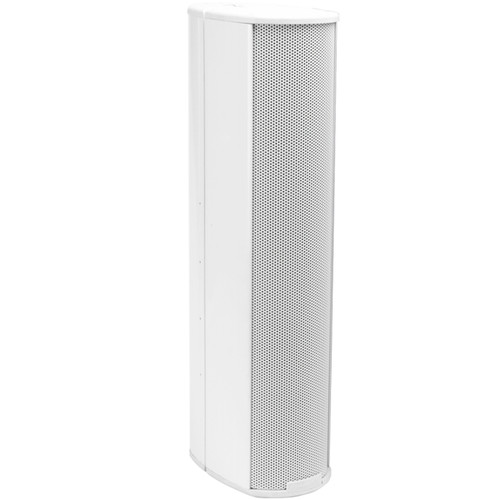 Biamp Desono ENT206W 150W 2-Way 70V/100V Indoor/Outdoor Column Point Source Loudspeaker - White