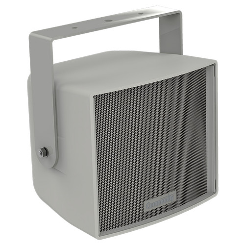 Little League Baseball Field Speaker System with 2 Community Stadium Speakers and Rack Mount Bluetooth Mixer Amplifier