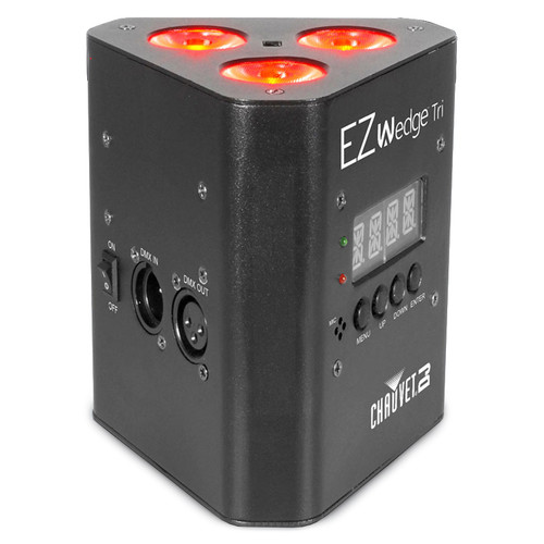 CHAUVET DJ EZwedge Tri Battery Powered LED Wash Light