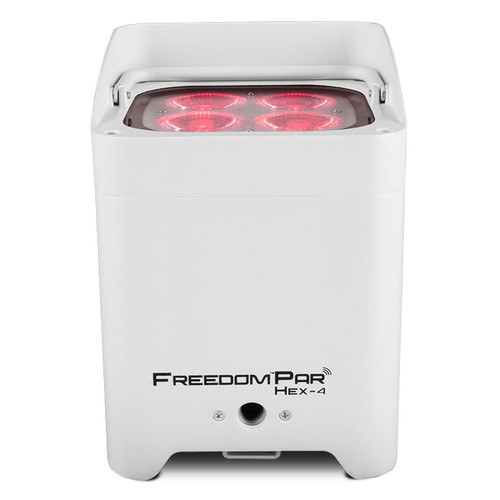 CHAUVET DJ Freedom Par Hex-4 RGBAW+UV Wireless LED PAR - White Housing (Discontinued)