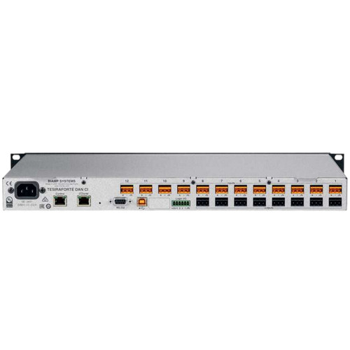 Biamp TesiraFORTÉ DAN CI Digital Audio Processor with Dante