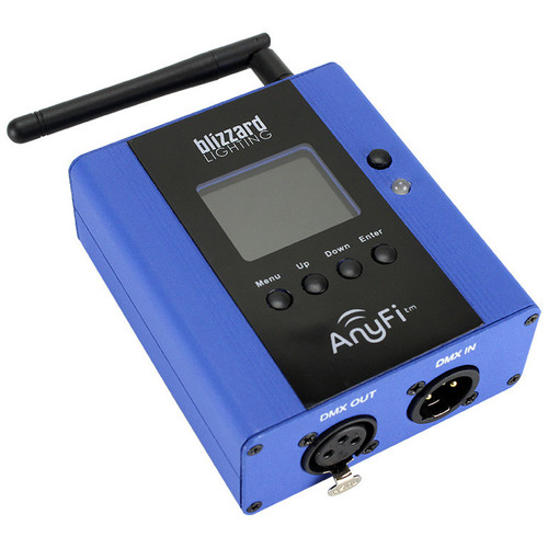Blizzard Lighting LightCaster AnyFi W-DMX + Skywire 2.4GHz Wireless DMX Transceiver (Discontinued)