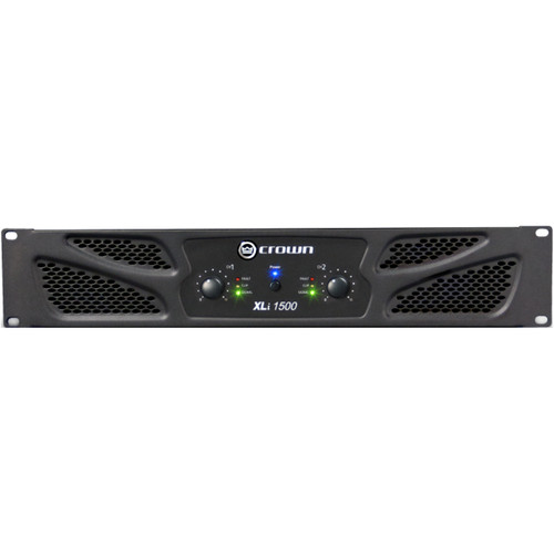 Crown XLi 1500 2-Channel Stereo Power Amplifier 2 x 450W @ 4 Ohms