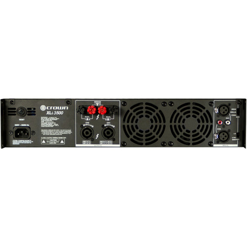 Crown XLi 3500 2-Channel Stereo Power Amplifier 2 x 1350W @ 4 Ohms