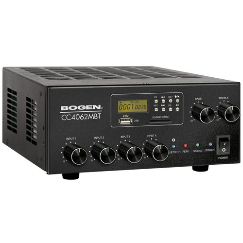 Bogen Communications CC4062MBT 70V Bluetooth Compact Mixer Amplifier (Discontinued)