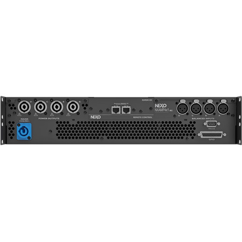 NEXO NXAMP4X4MK2 4-Channel 4500W Powered TD Controller with
