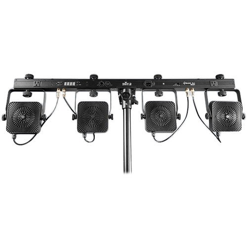 CHAUVET DJ Lighting System 4BAR Tri USB with 4PLAY Light Bar and Haze Machine (Discontinued Components)