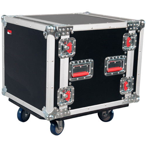 Gator G-TOUR 10U CAST Standard 10U Road Rack with Casters