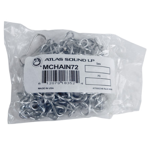 AtlasIED MCHAIN72 72" Hanging Chain for Use with M1000 Speakers