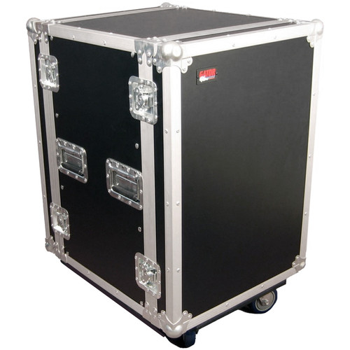 Gator G-TOUR 16U Cast Tour Style ATA Flight Rack Case with Casters 