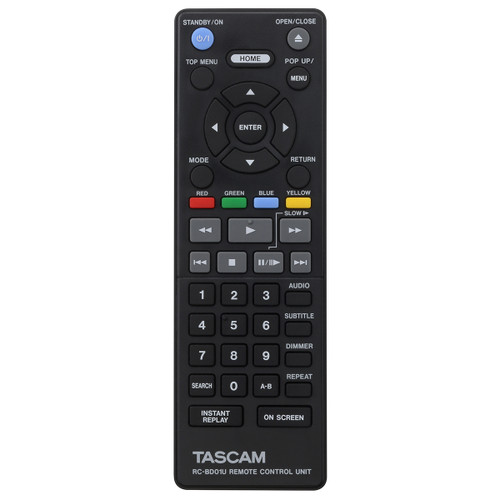 Tascam BD-01U Rackmount Blu-Ray Player (Discontinued)