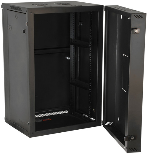 Gator GRW2018508 18U 21" Deep Sectional Wall Rack with Steel Door