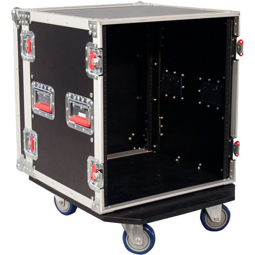 Gator G-TOUR 12U CAST Standard 12U Road Rack with Casters