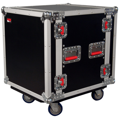Gator G-TOUR 12U CAST Standard 12U Road Rack with Casters