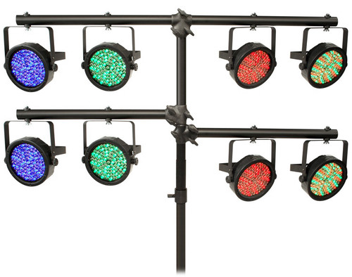 Ultimate Support LT-99BL LT Series Multi-Tiered Heavy-Duty Extra Tall Lighting Tree with TeleLock Lift-Assist Technology