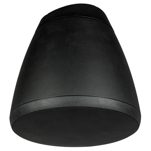 Open Ceiling Supermarket 2-Zone Sound System with 16 Indoor Outdoor Pendant Speakers and Push-to-Talk Paging Microphone