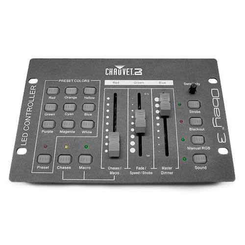 CHAUVET DJ Obey 3 Compact DMX LED Light Controller