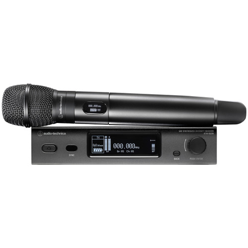 Audio-Technica ATW-3212/C710 3000 Series Fourth Generation Wireless Microphone System with ATW-C710 Handheld Mic